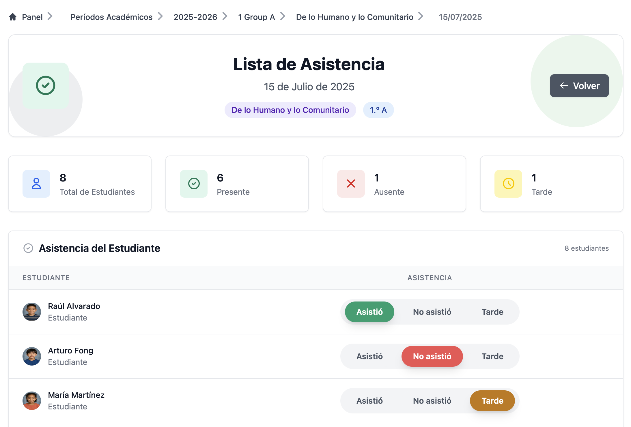 Attendance Tracking