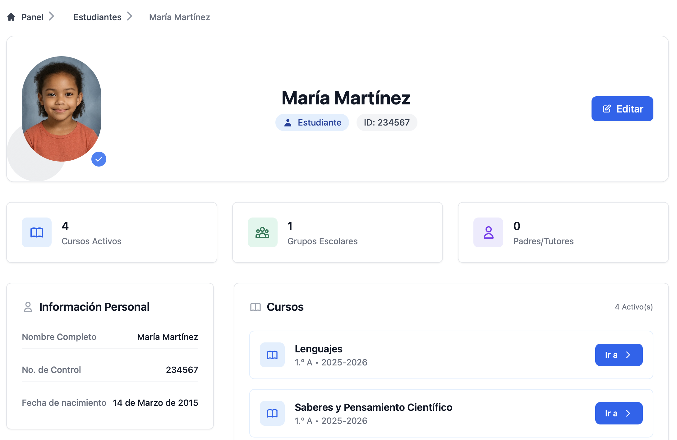 Student Profiles